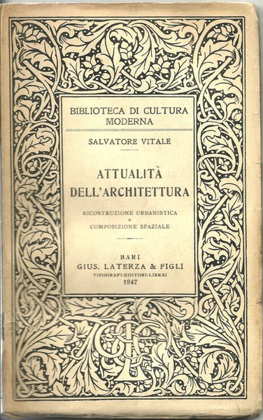 Attualità dell'architettura.