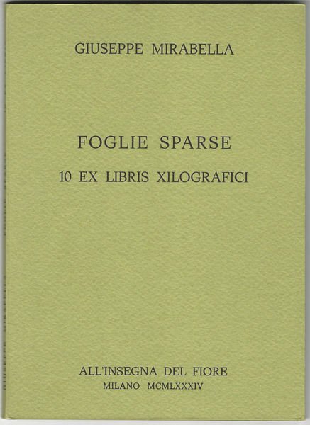 Foglie sparse. 10 ex libris xilografici.