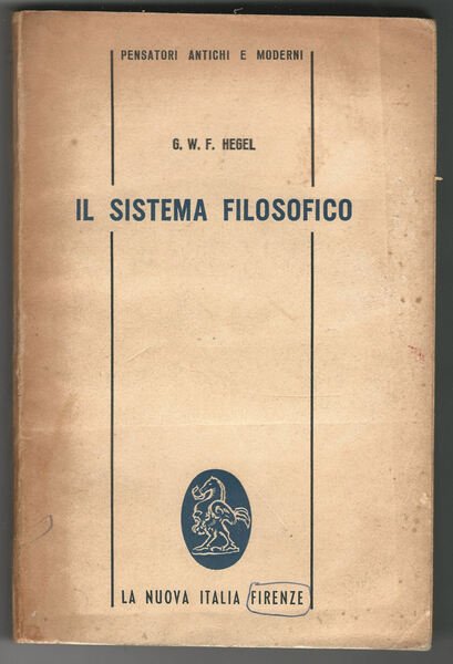 Il sistema filosofico.