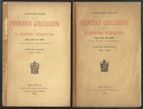 Francesco Guicciardini e il governo fiorentino dal 1527 al 1540 …