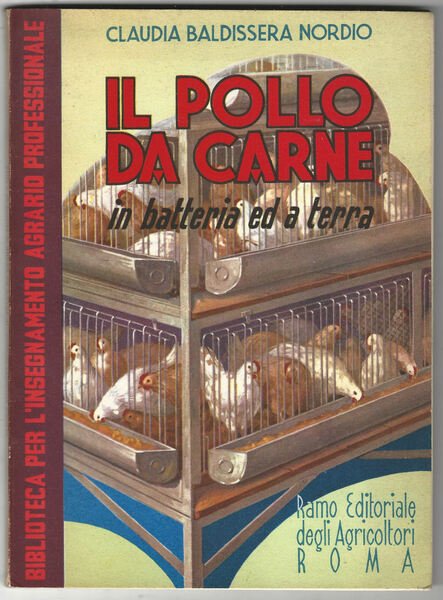 Il pollo da carne in batteria ed a terra.