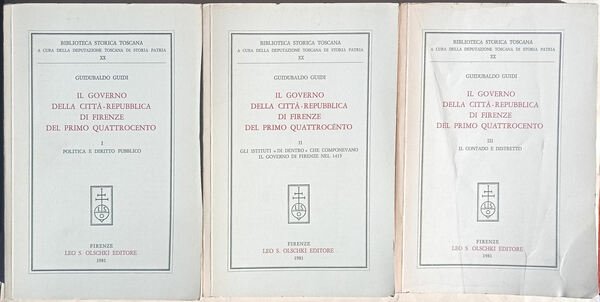 Il Governo della Città-Repubblica di Firenze del Primo Quattrocento.