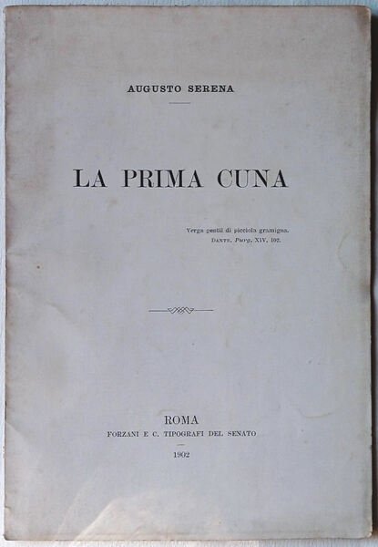 La prima cuna.