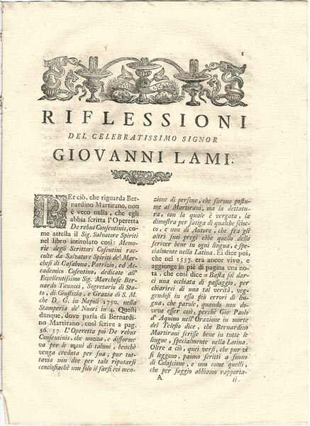 Riflessioni.