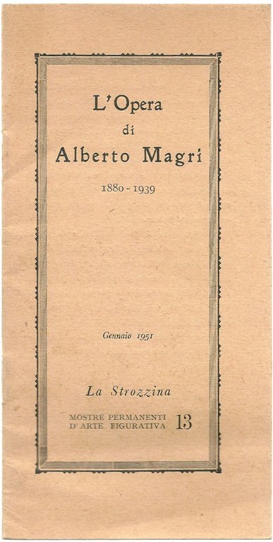 Alberto Magri 1880-1939.