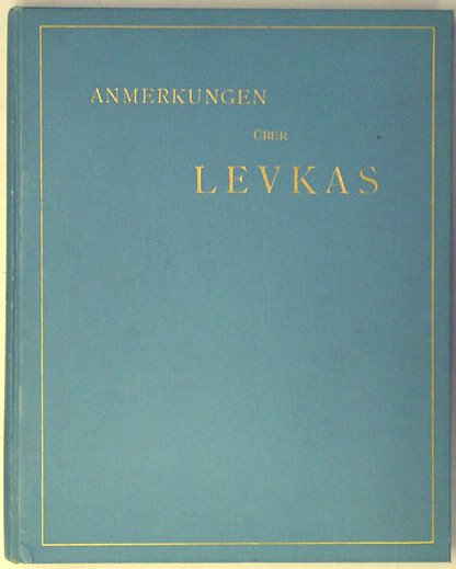 Anmerkungen über Levkas.