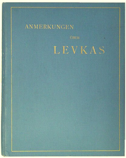 Anmerkungen über Levkas.