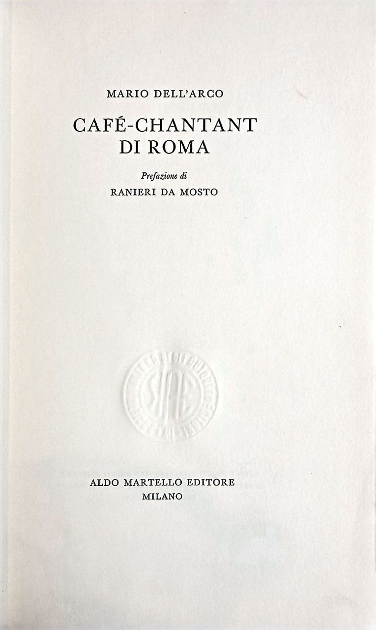 Café-chantant di Roma.