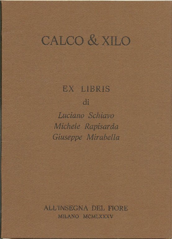 Calco & xilo. Ex libris.