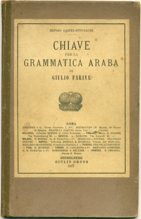 Chiave per la grammatica araba.