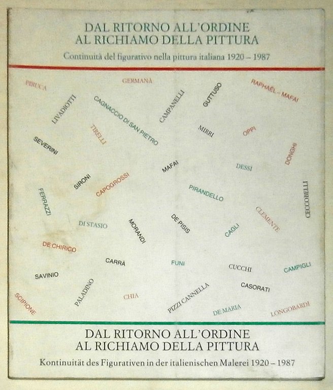 Dal ritorno all'ordine al richiamo della pittura. Continuità figurativa dell'arte …