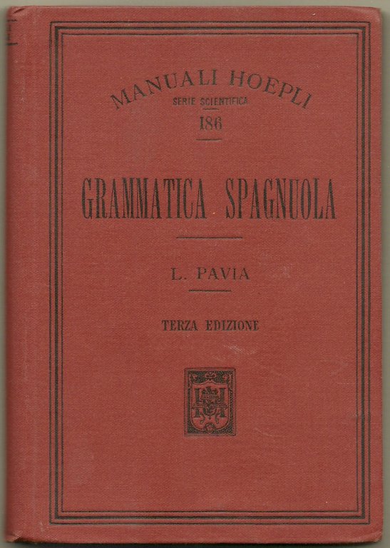 Grammatica spagnuola.