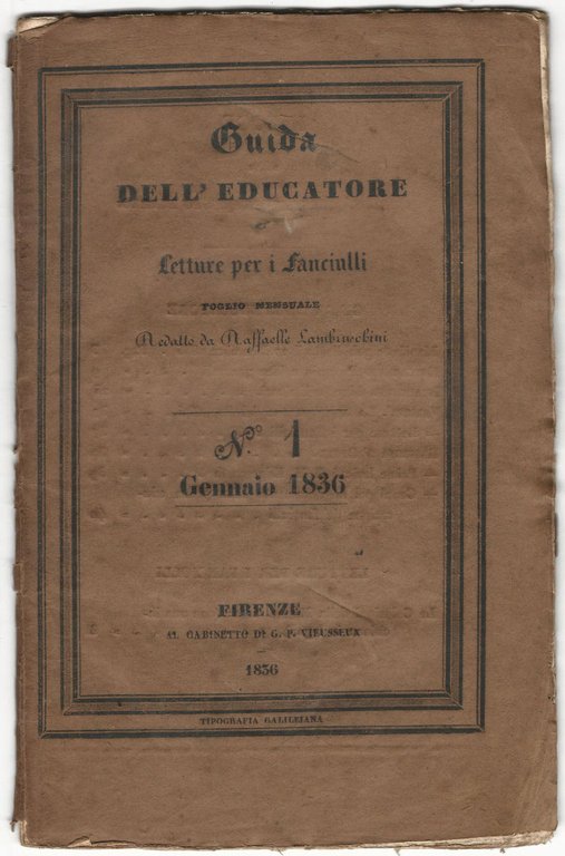 Guida dell'educatore.