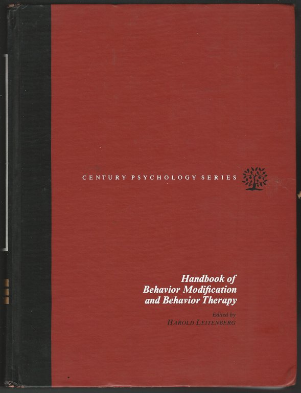 Handbook of Behavior Modification and Behavior Therapy.