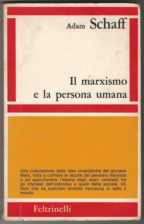 Il marxismo e la persona umana.