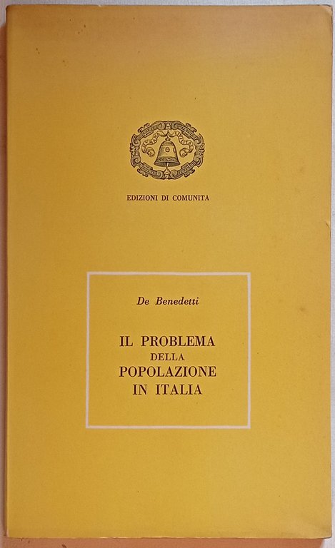 Il problema della popolazione in Italia.