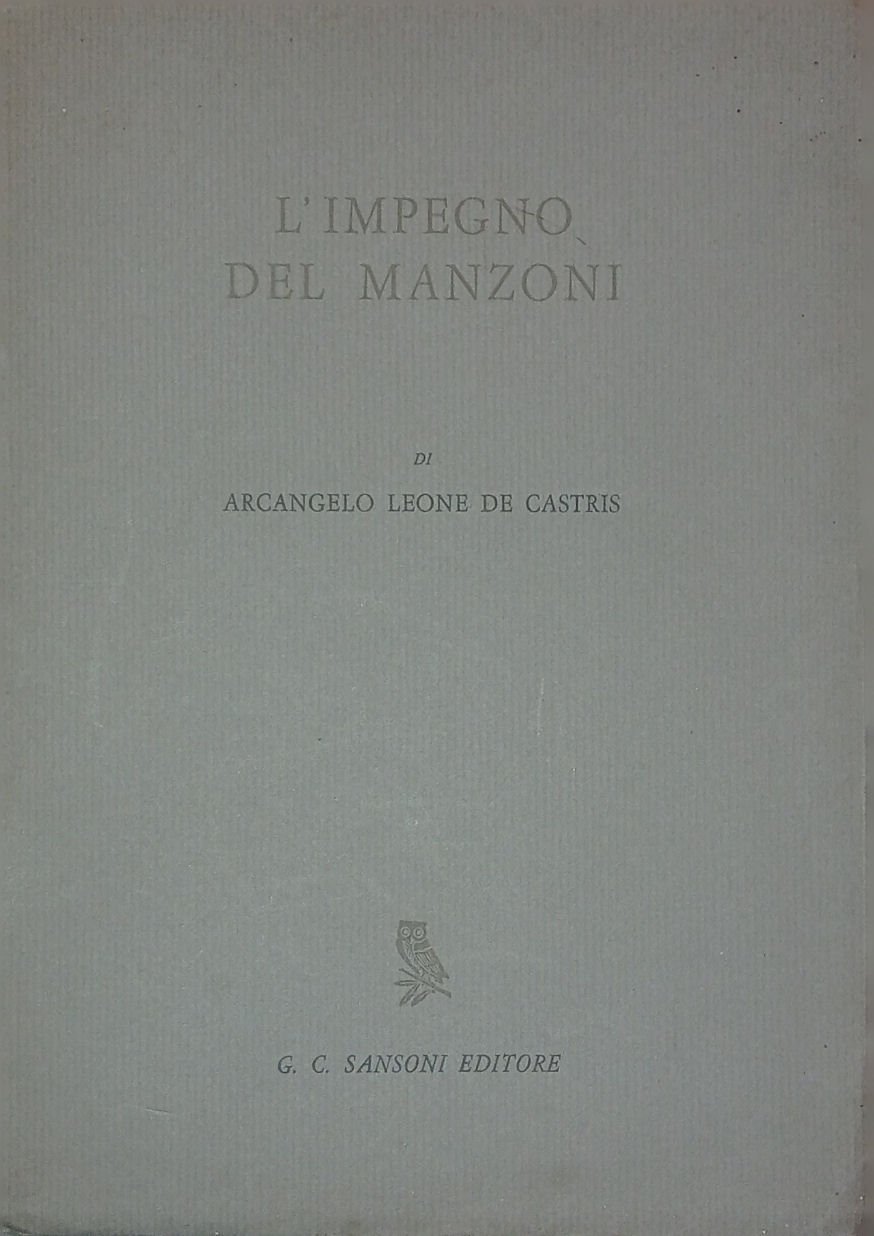 L'impegno del Manzoni.