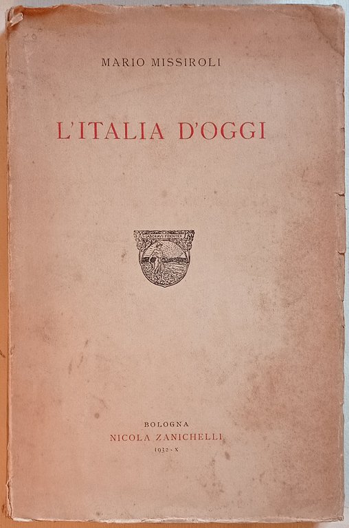 L'Italia d'oggi.