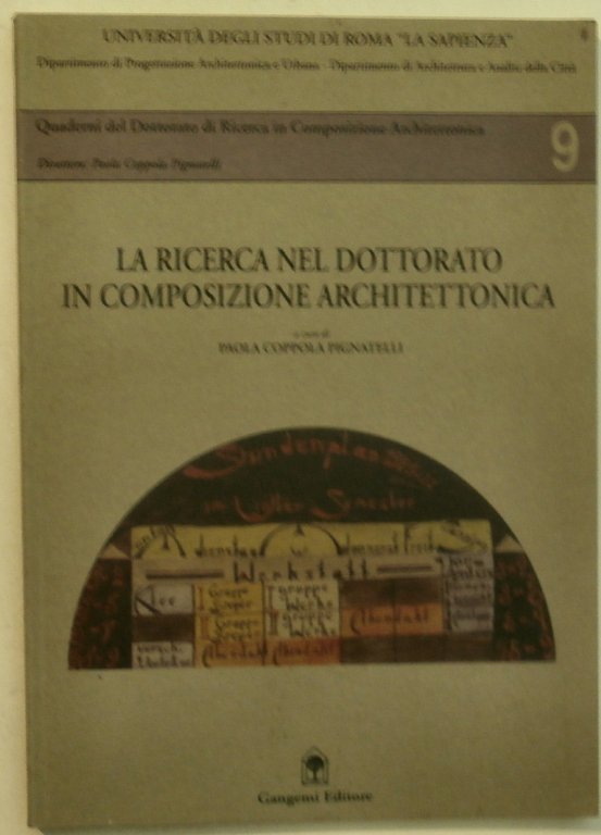 La ricerca nel dottorato in composizione architettonica.