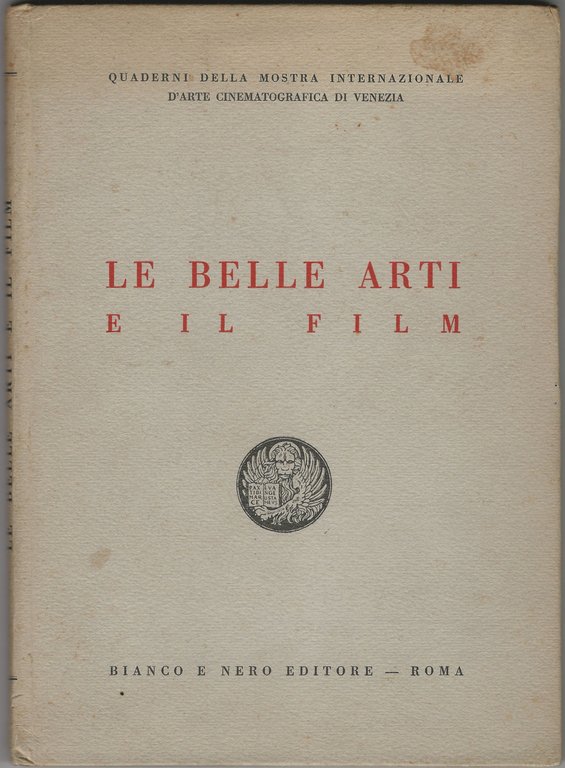 Le belle arti e il film.