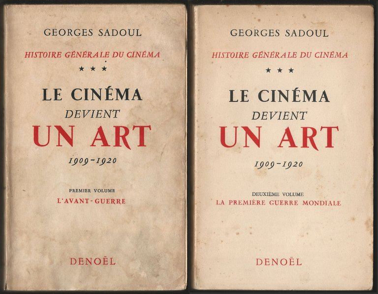 Le cinéma devient un art 1909-1920. Premier volume L'avant-guerre [Deuxième …