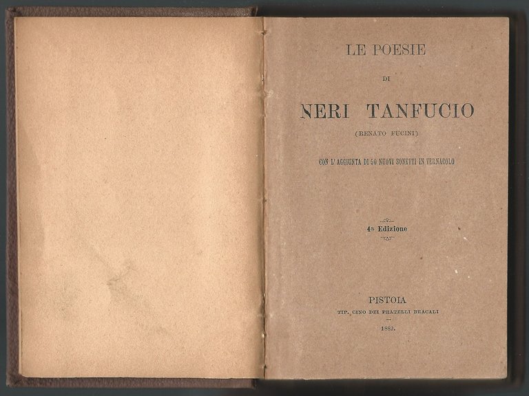 Le poesie di Neri Tanfucio (Renato Fucini). Con l'aggiunta di …