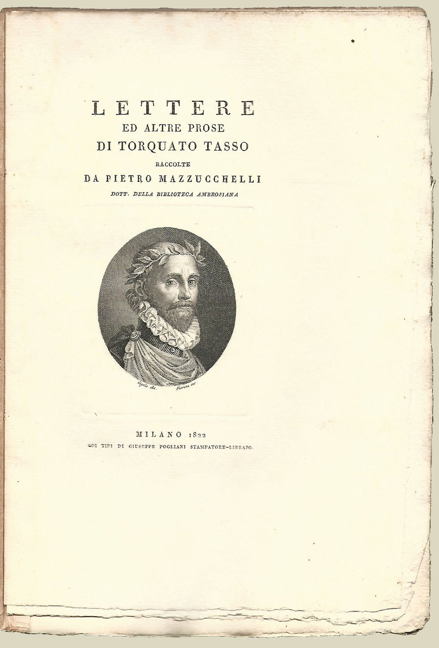 Lettere ed altre prose di Torquato Tasso raccolte da Pietro …