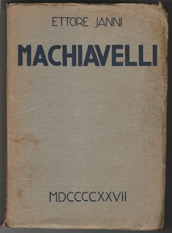 Machiavelli.