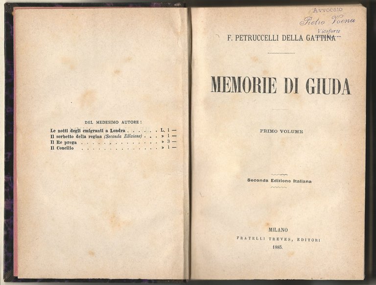 Memorie di Giuda.