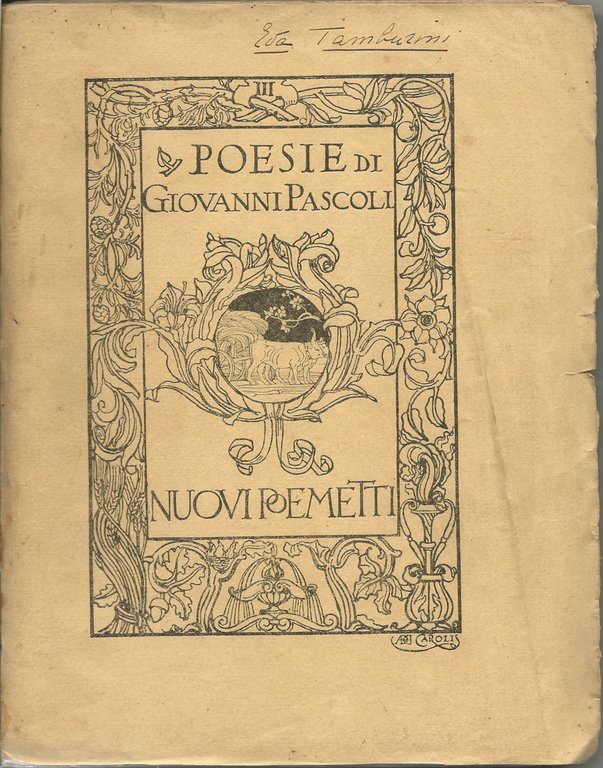 Nuovi poemetti.