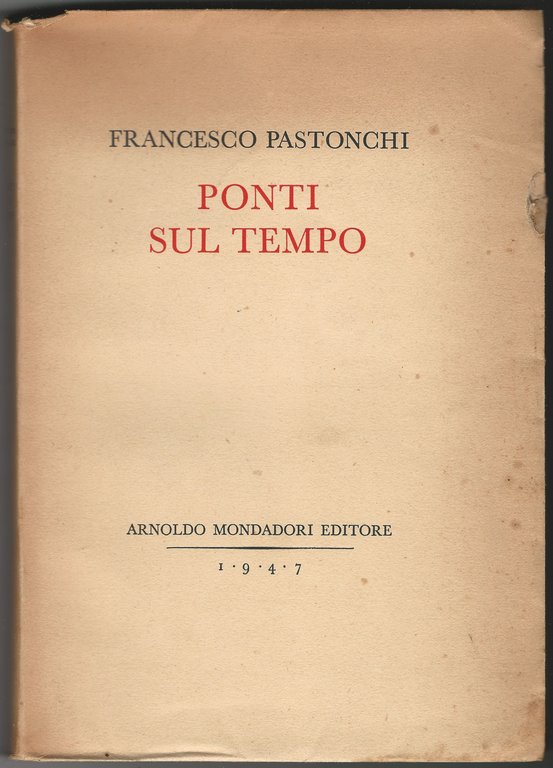 Ponti sul tempo.