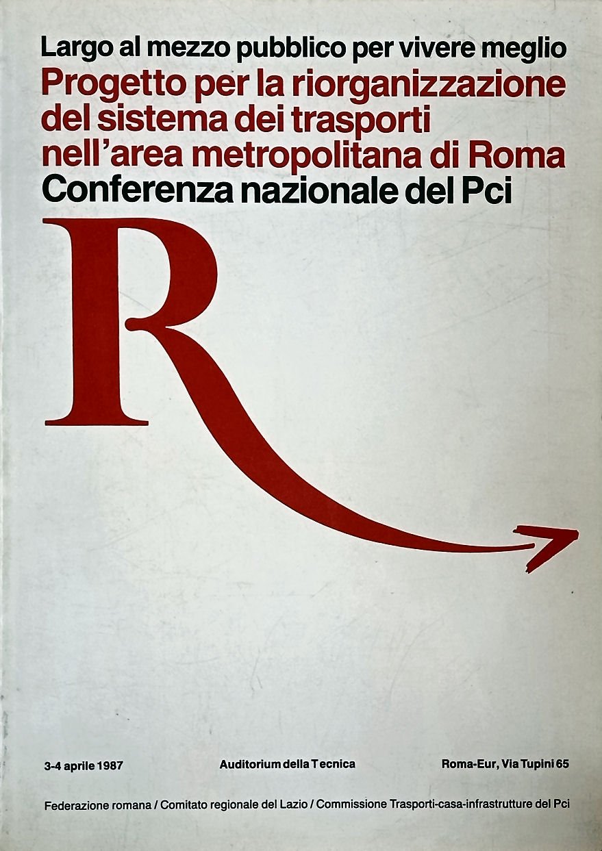 Progetto per la riorganizzazione del sistema dei trasporti nell'area metropolitana …