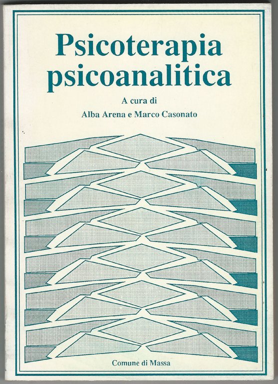 Psicoterapia psicoanalitica.