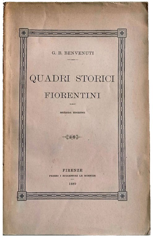 Quadri storici fiorentini.