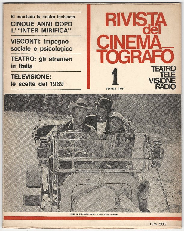 RIVISTA DEL CINEMATOGRAFO.