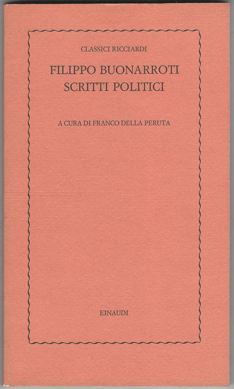 Scritti politici.