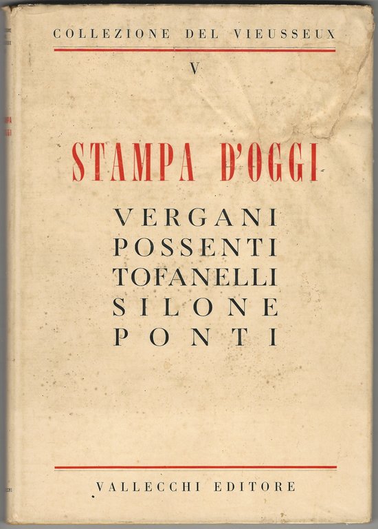 STAMPA D'OGGI.