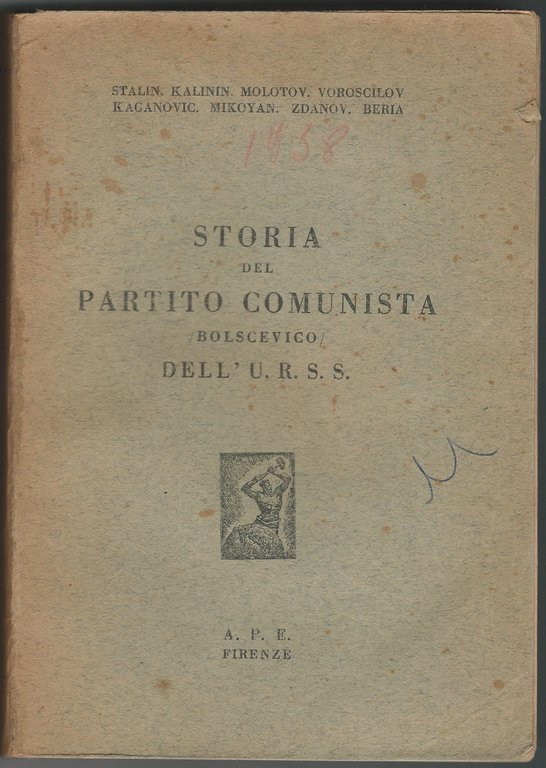 Storia del Partito Comunista Bolscevico dell'U.R.S.S.