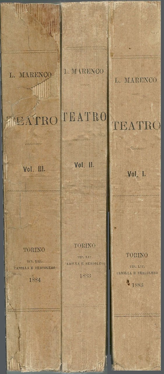 Teatro. Volume primo. Marcellina. Un malo esempio. Piccarda Donati. [Volume …