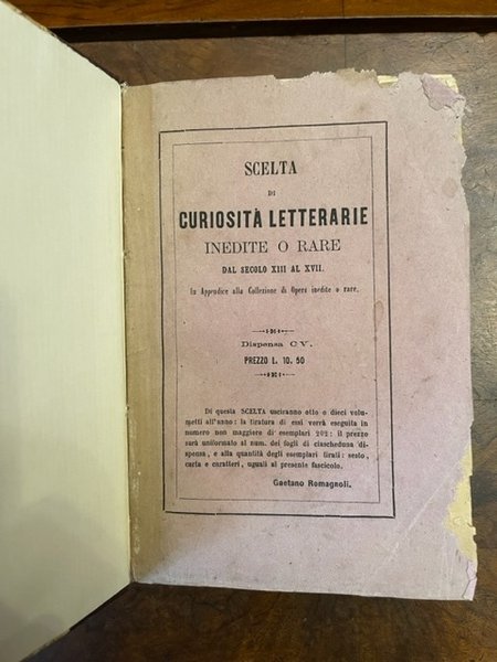 Trattato dei ritmi volgari, da un codice del Sec. XIV …