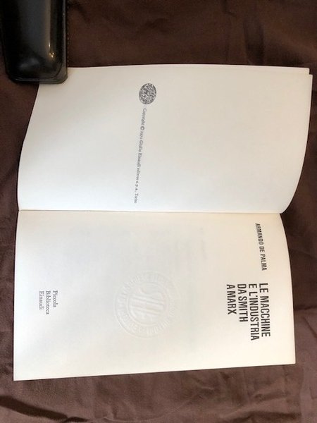 Le macchine e l'industria da Smith a Marx