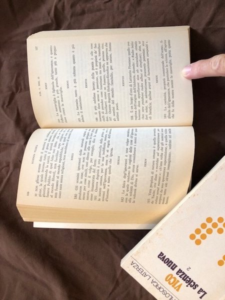 La scienza nuova giusta l'edizione del 1744