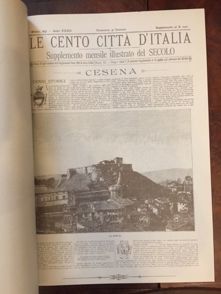 Le cento città d'Italia. Serie undicesima: Cesena, Forlimpopoli, Spoleto, Empoli, …