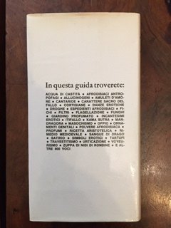 Guida agli afrodisiaci e ai rimedi d'amore