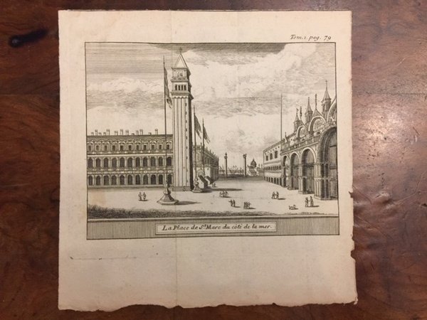 La place de St. Marc du coté de la mer. …