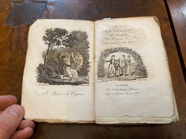 Les jeux innocents de societé par Madame T. D. Edition …