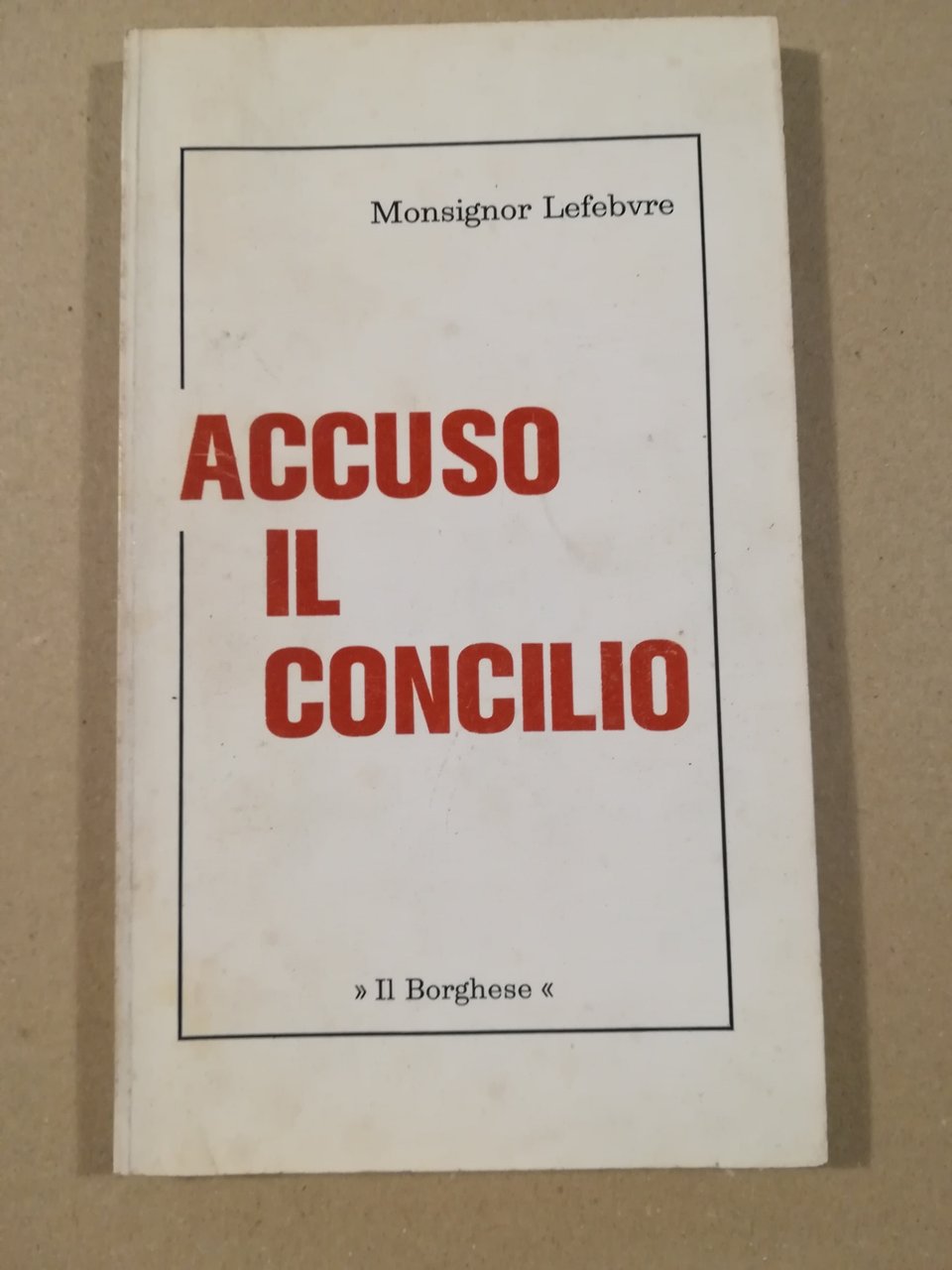 Accuso il Concilio | Immagine principale