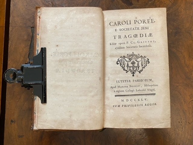 Caroli Porée e Societate Jesu Tragoediae, editae opera P. Cl. … | Immagine Gallery 2