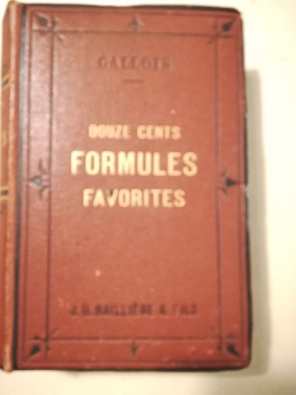 Douze cents formules favorites des medicins français et etrangers | Immagine Gallery 2