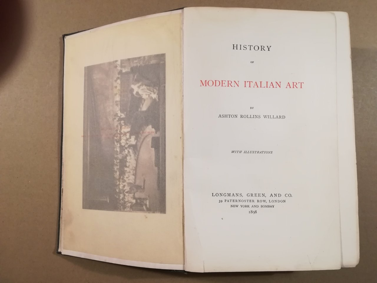 History of Modern Italian Art by Ashton Rollins Willard, with … | Immagine principale
